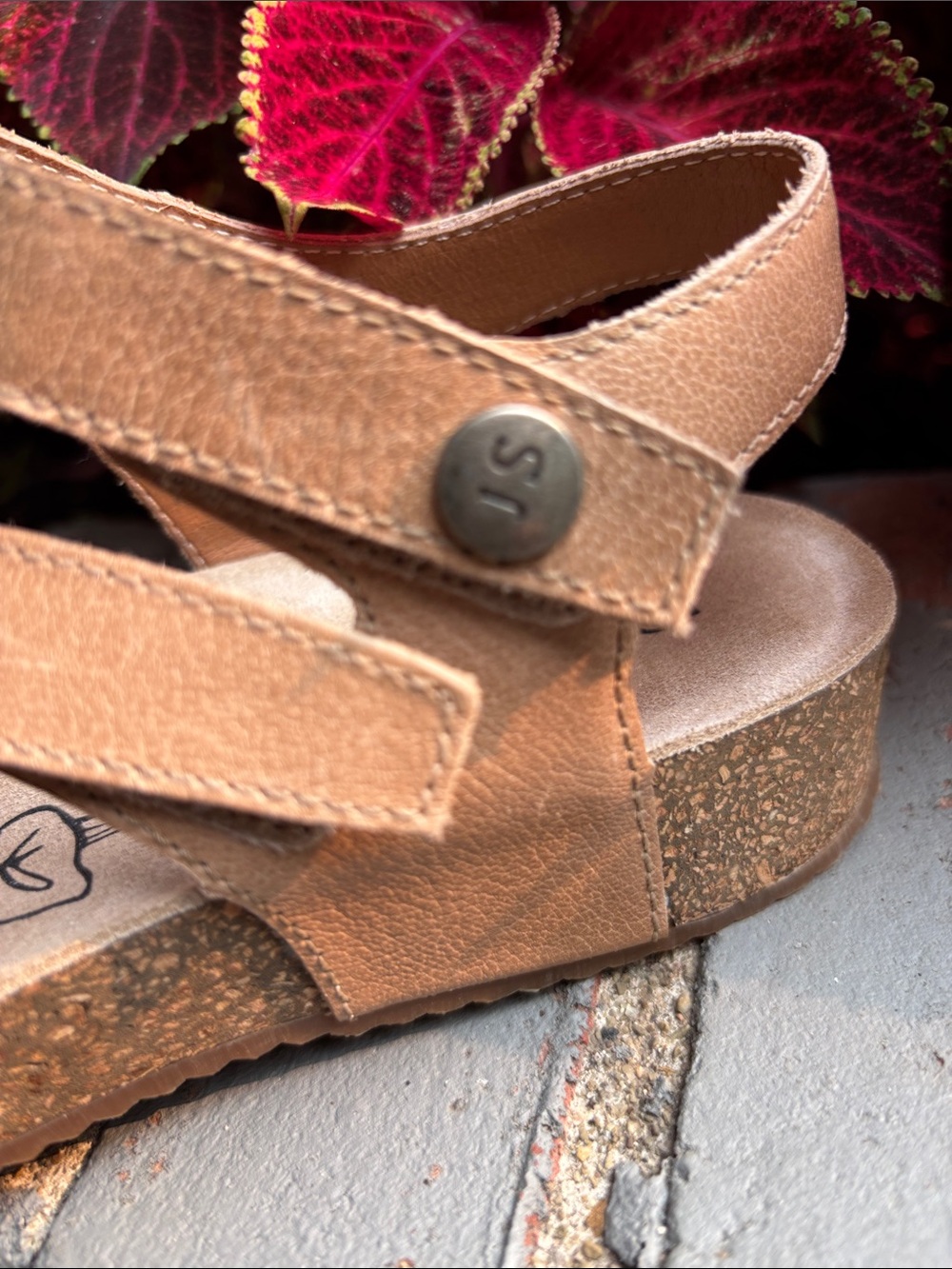 Josef Seibel Tonga 25 Leather Sandals Contoured Cork Adjustable Straps 78519 - Picture 8 of 12